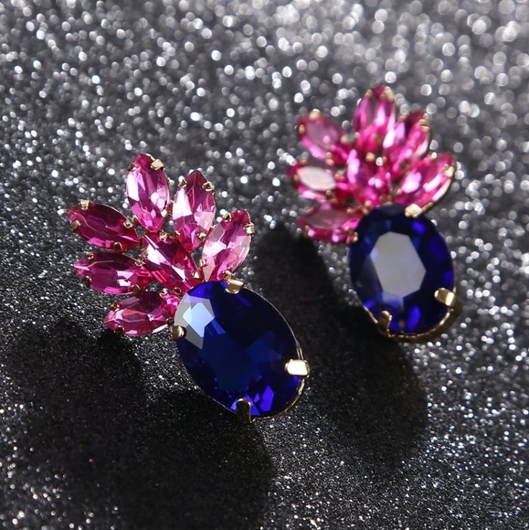 🆕 Sparkly Pineapple Earrings(New Color Added) - Picture 4 of 8